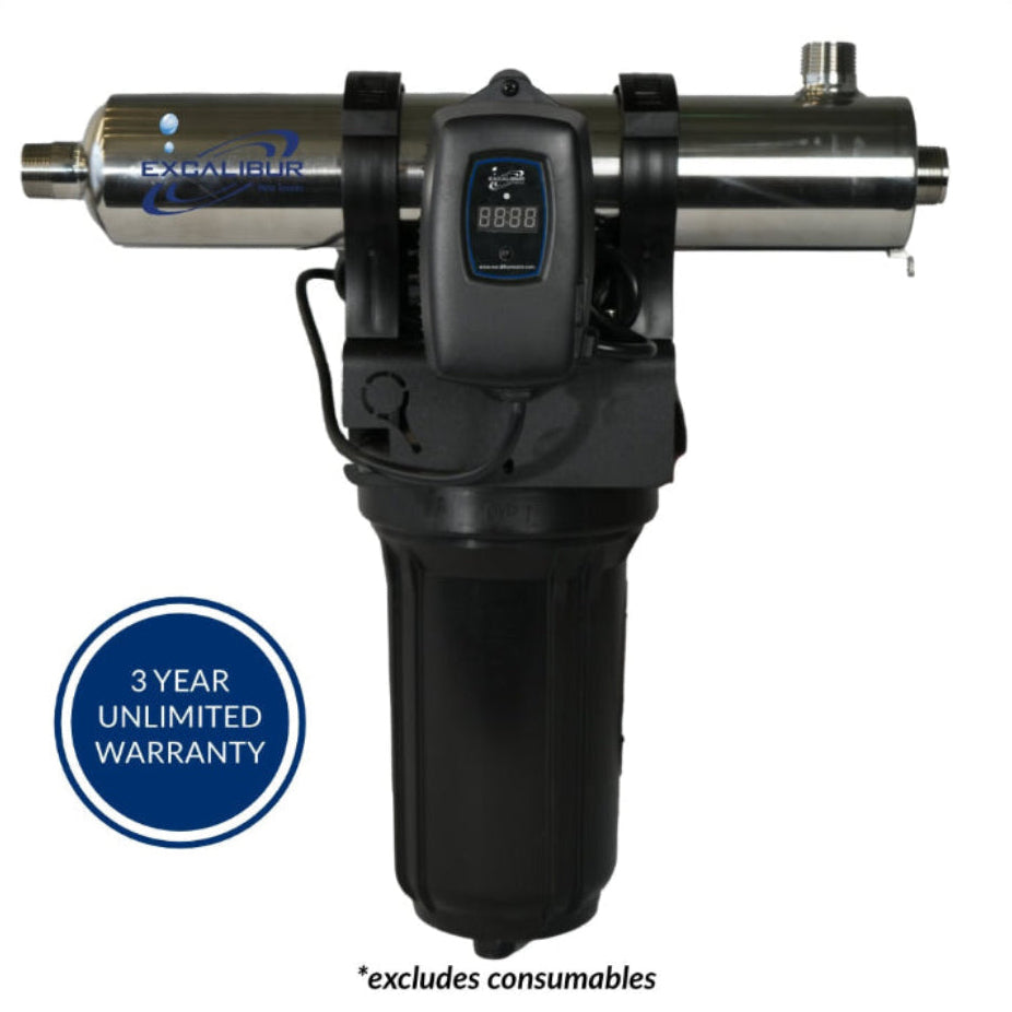 The Liberator System – Excalibur Signature UV + Smart Purifier Plus Tankless RO Bundle